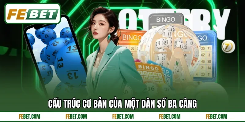 Cấu trúc cơ bản của một dàn số ba càng Cấu trúc cơ bản của một dàn số ba càng