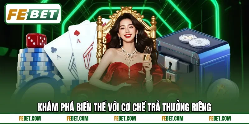 Khám phá biến thể với cơ chế trả thưởng riêng Khám phá biến thể với cơ chế trả thưởng riêng