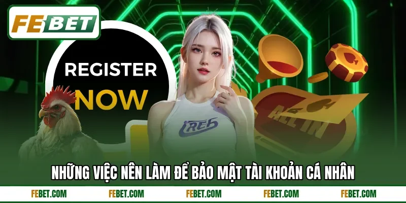 Những việc nên làm để bảo mật tài khoản cá nhân Những việc nên làm để bảo mật tài khoản cá nhân